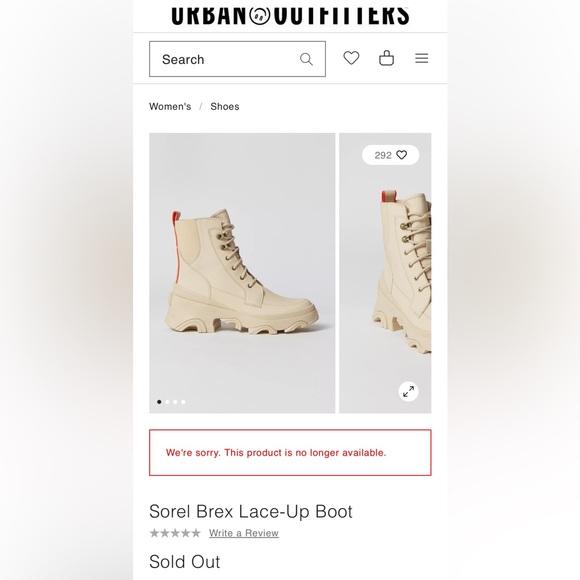 Sorel Brex weatherproof lace up boot - Picture 1 of 6